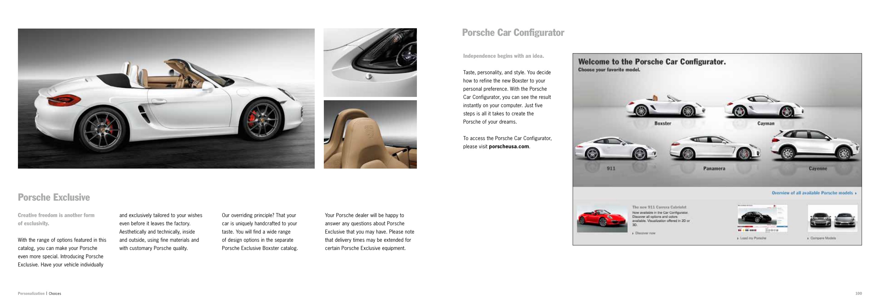 2013 Porsche Boxster Brochure Page 16